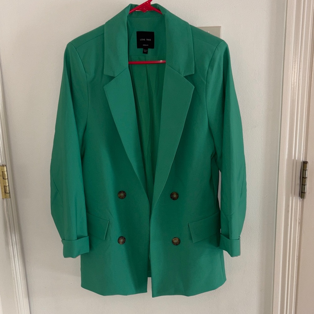 Love Tree Emerald Blazer
